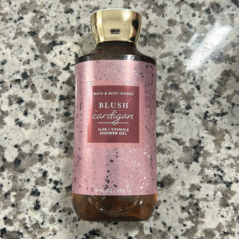 Bath and Body Works Blush Cardigan Shower Gel